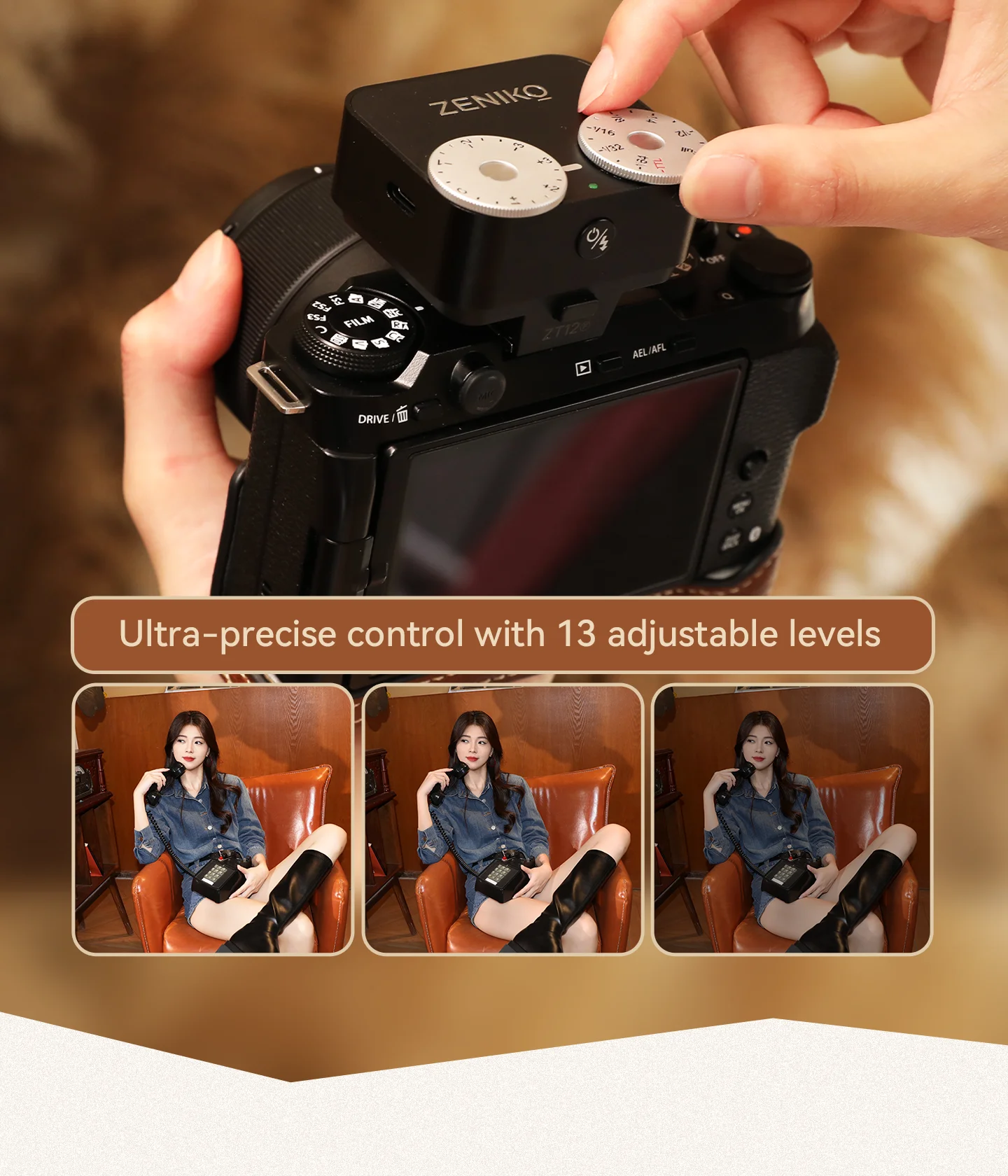 Photography Lighting Brands - Flash Compacto Retro TTL ZENIKO ZT12