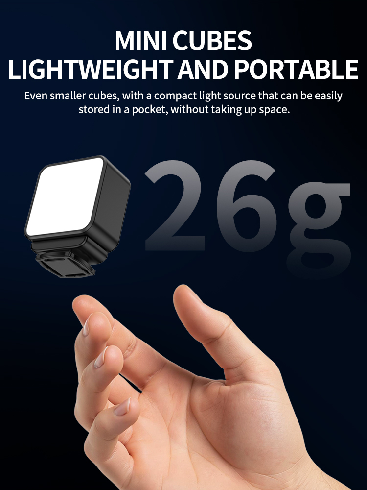 Mini Iluminador Magnético LED, - Photography Lighting Description avaliação e preço