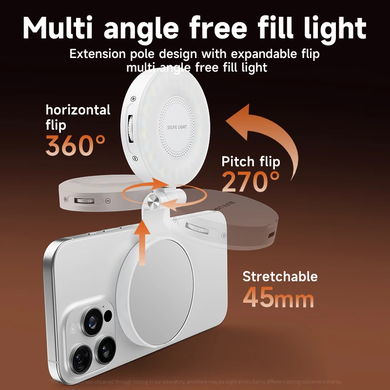 Luz de preenchimento de selfie - Photography Lighting Handheld avaliação e preço