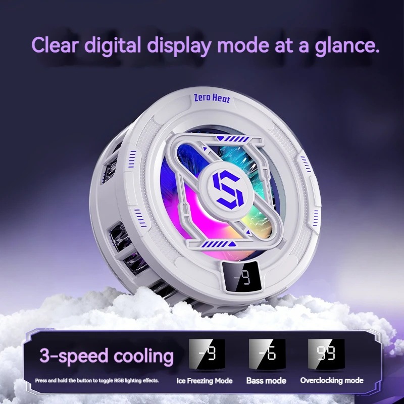 Resfriador Móvel K52 AI com Cl - Photography Lighting Game avaliação e preço